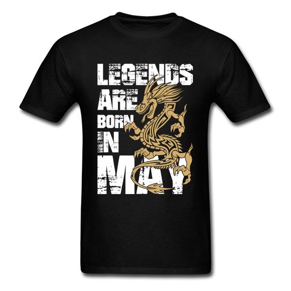 

ccccsportchinese dragon printing t shirts men cool mens tshirt black red funny mens shirt cotton birthday gift legends are born in may, Black;yellow