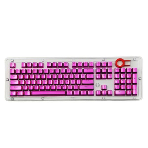 

keyboards 104 keys plated key caps for mx mechanical gaming keyboard color us-layout pbt keycap support backlighting