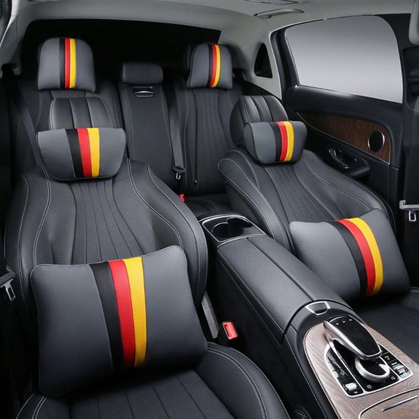 

seat cushions car headrest travel rest neck pillow for luxury napa leather accessories