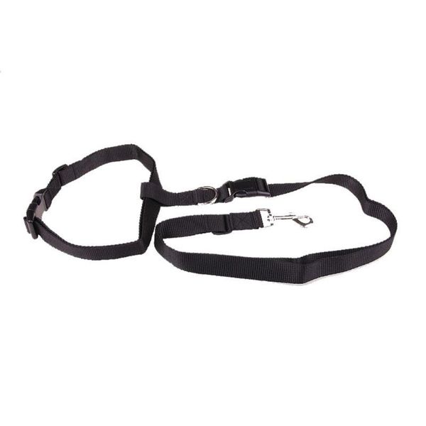 

pet dog leash traction rope running belt reflective elastic hands y jogging collars, harnesses & leads tb sale collars leashes