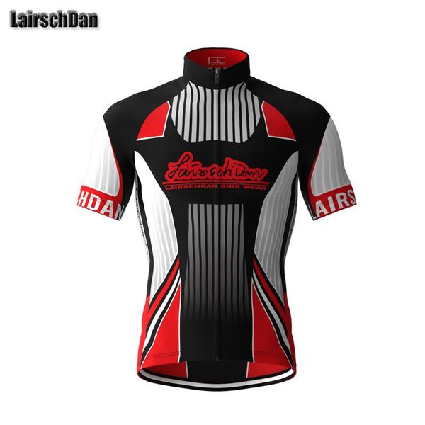 

racing jackets lairschdan 2021 men short sleeve cycling jersey hombre summer mountain bike super light cycle clothing, Black;red