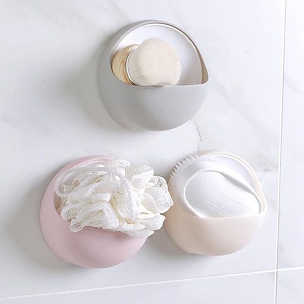

soap dishes 1 pcs plastic suction cup toothbrush box dish holder drain rack bathroom shower accessory accessories