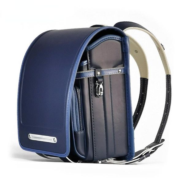 

school bags primary backpack for boys girls japanese style pu orthopedic book children knapsack kids satchel