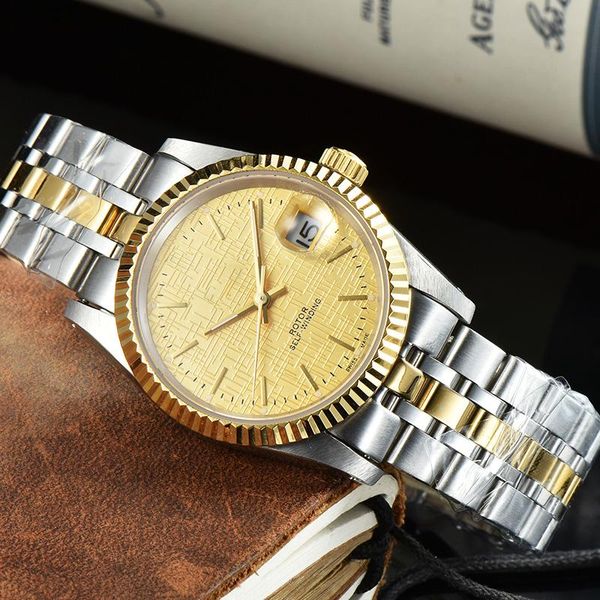 

wristwatches 2021 men's luxury automatic mechanical watch stainless steel waterproof 50m relogio masculino, Slivery;brown