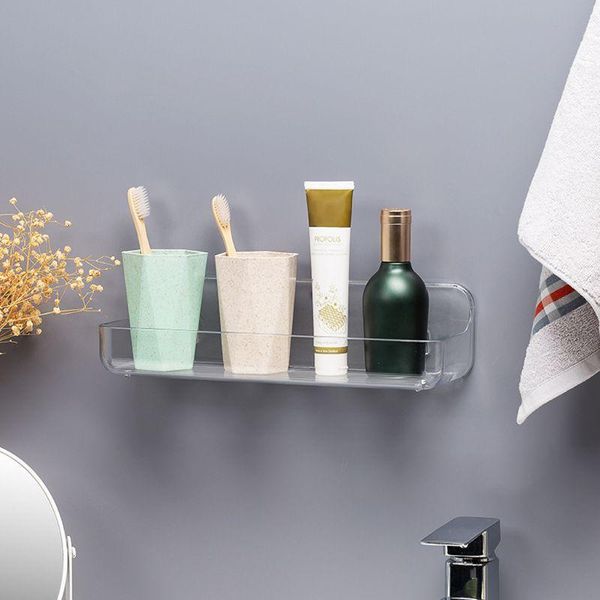 

bathroom storage & organization kitchen shelf wall mounted rack organizer multifunction basket punch home accessories