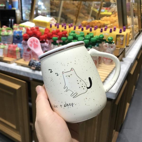 

mugs cute animal design office coffee ceramic mug home water drinkware cup 0413-19