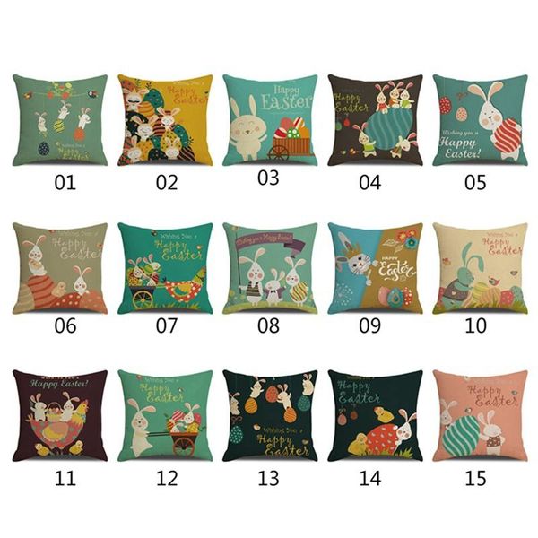 

pillow case cushion covers cartoon embroidery cotton home decorative throw pillowcases for sofa car