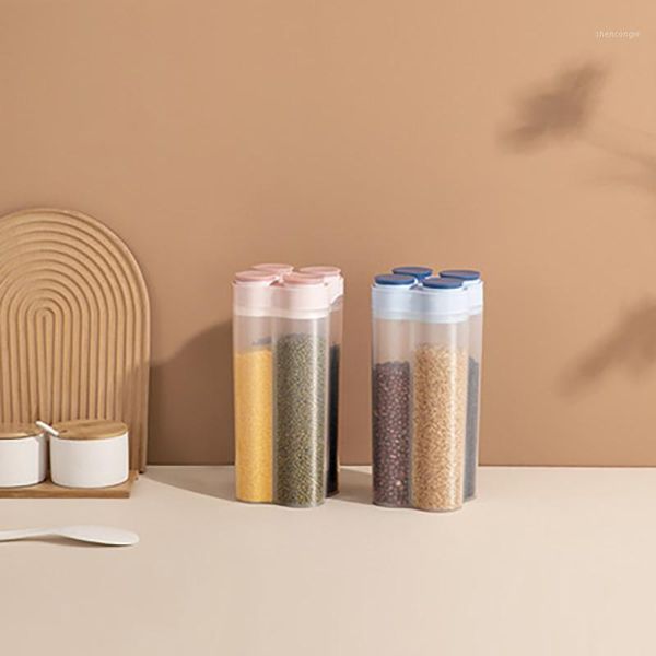 

storage bottles & jars coarse grains sealed , grain compartments for of dry goods, beans, boxes can contain desiccant