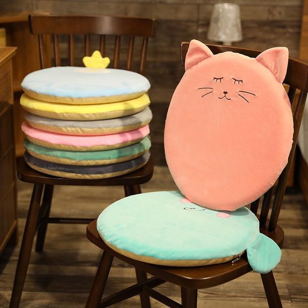 

cushion/decorative pillow memory foam cartoon animal student chair cushion office home tatami removable and washable plush toyl chicken dog