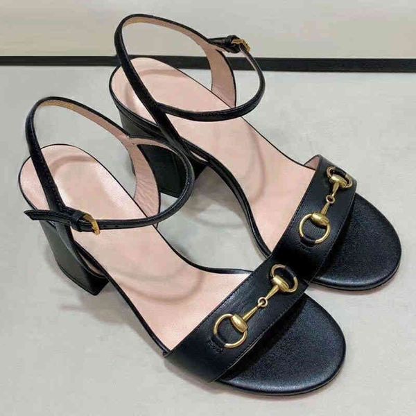 

sandals fashion platform designer summer womens shoes leather high heels beautiful wedding large size wholes, Black