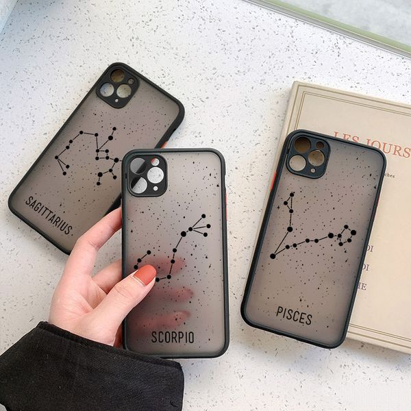 

twelve constellations virgo design cell phone cases for iphone hard pc back cover