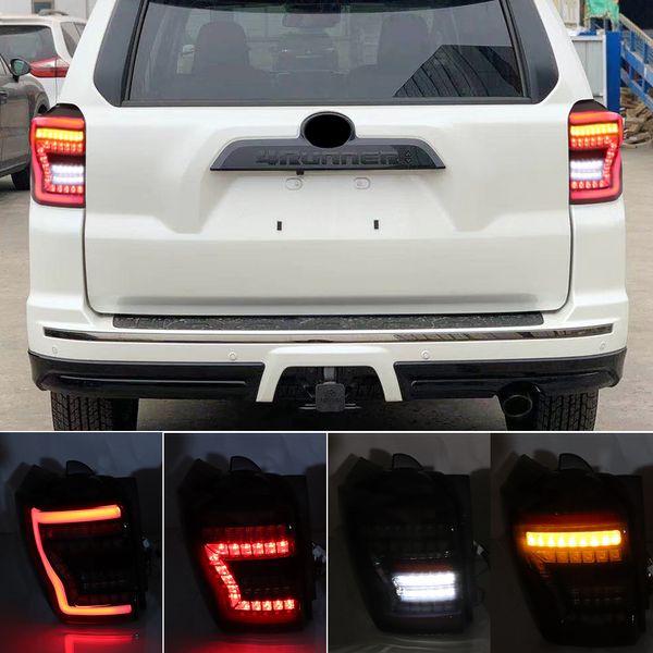 Carro led luzes traseiras para toyota 4runner 2010-2023 freio traseiro parar sinal de volta indicador lâmpada conjunto de luz traseira