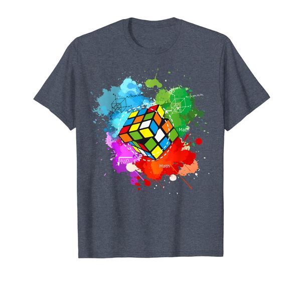 

Watercolor Retro Vintage Rubik Cube Math Shirt T-Shirt, Mainly pictures