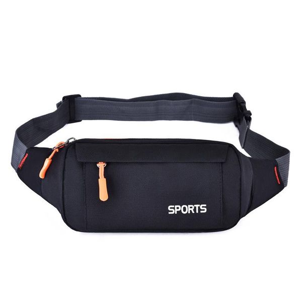 

outdoor running waist bag sports cycling anti-theft mobile phone gym accessories men oxford cloth bags