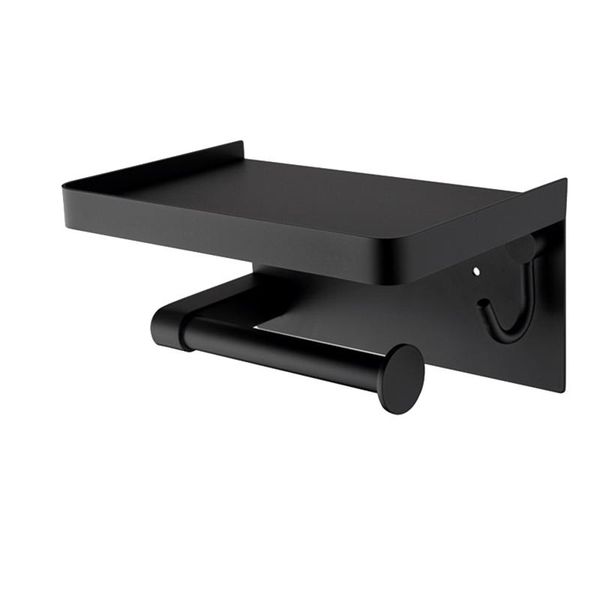 

toilet paper holders holder with phone shelf stainless steel wall mounted rustproof bathroom roll