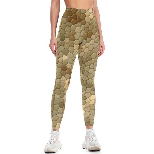 

snakeskin leggings shaper pattern yoga pants cute winter female outfit