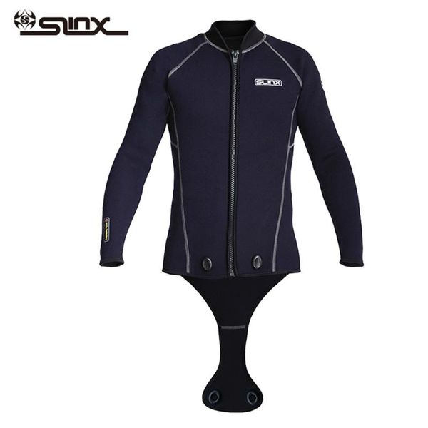 

swim wear slinx men's and women's neoprene diving jacket 3mm with thickened crotch warmth split wetsuit snorkeling