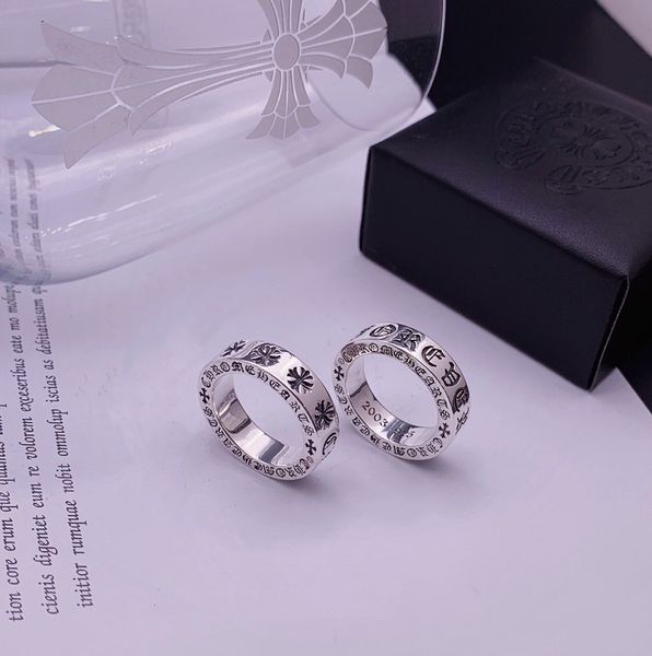

delicate ring croquet forever classic cross flower couple, Silver