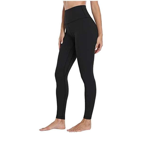 

women's leggings workout pants gym clothes for women fitness clothing active wear woman plus size breathable sport #t1p, Black