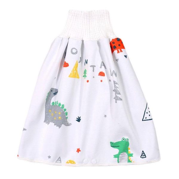 

born baby waterproof cotton training pants cartoon print diaper skirt bed pad cloth diapers