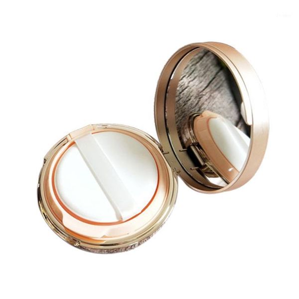 

liquid with powder puff foundation holder practical tool empty diy makeup sponge bb cream container portable air cushion box1