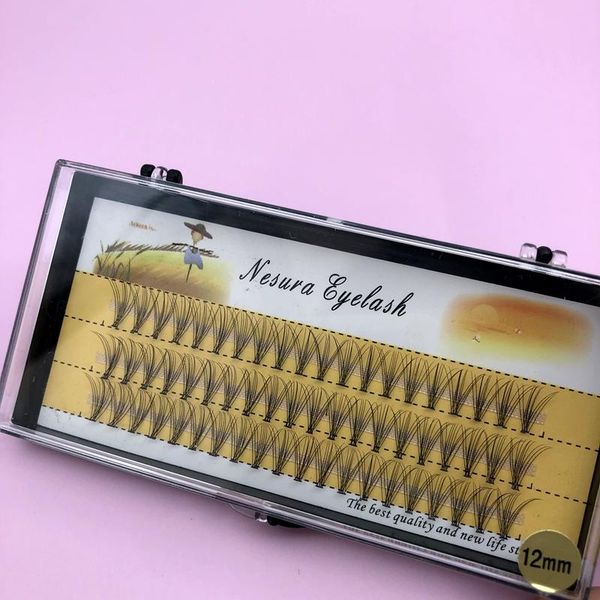 

tongwin volume lashes makeup individual pre-fanned cluster eyelashes grafting fake mink false eyelash extension