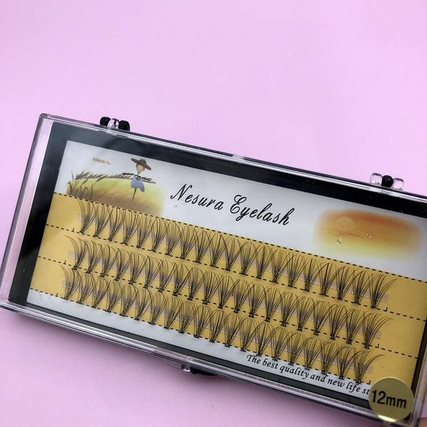 

tongwin volume lashes makeup individual pre-fanned cluster eyelashes grafting fake mink false eyelash extension