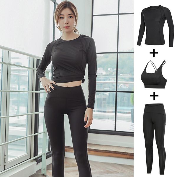 

spring and autumn yoga room large size clothing women's hip pants fitness suit, Gray