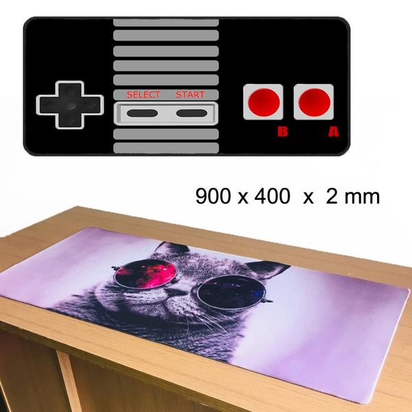 

mouse pads & wrist rests arrival extend large pad print customized gaming mousepad anti-slip natural rubber mat with locking edge