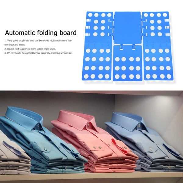 

clothing & wardrobe storage 68x58cm plastic garment folding board adjustable shirt clothes holder organizing household tool