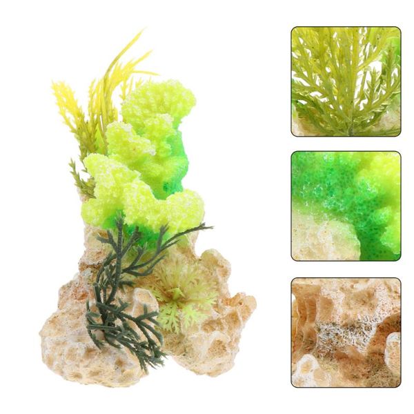

decorations resin coral aquarium decor fish tank ornament simulated