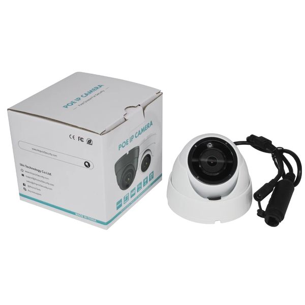 IP Camera Poe 0.01Lus 5MP Segurança Ao Ar Livre Mic Mic CCTV Surveilância CCTV Hikvision compatível IR 30M H.265 Mini Dome P2P Vista