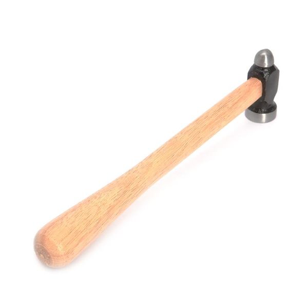 

hand tools 1pc wooden handle round head hammer jewelers tool planishing chasing