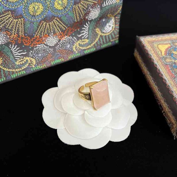 

70% off family new open female minority light luxury brass ring fashion, Silver