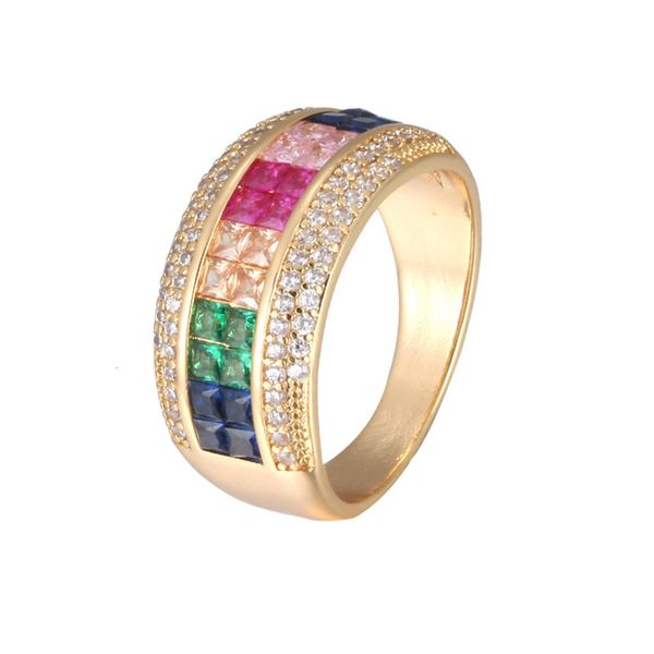 

silver plated zircon color diamond lady's ring headdress, Black