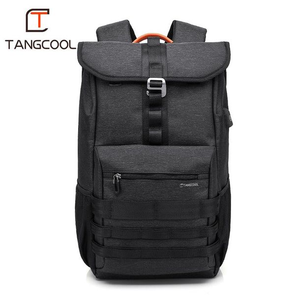 

backpack tangcool brand fashion black waterproof bag for men or women college student big capacity sport travel outdoor pack
