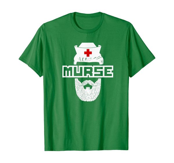 

funny murse t-shirt perfect gift for male nurse, White;black