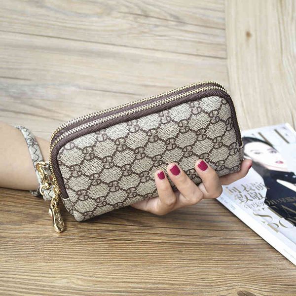 

handbags 2021 fashion women's bag hand double zipper wallet high-capacity classic casual woman