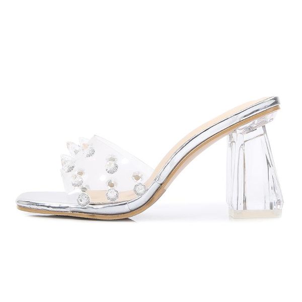 

dress shoes women sandals casual fashion slippers 8cm square heel sandalen pumps zapatos mujer woman para, Black