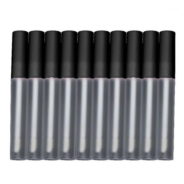 

storage bottles & jars 10pcs plastic frosted lip gloss tube small lipstick containers with leakproof sers inner makeup tool