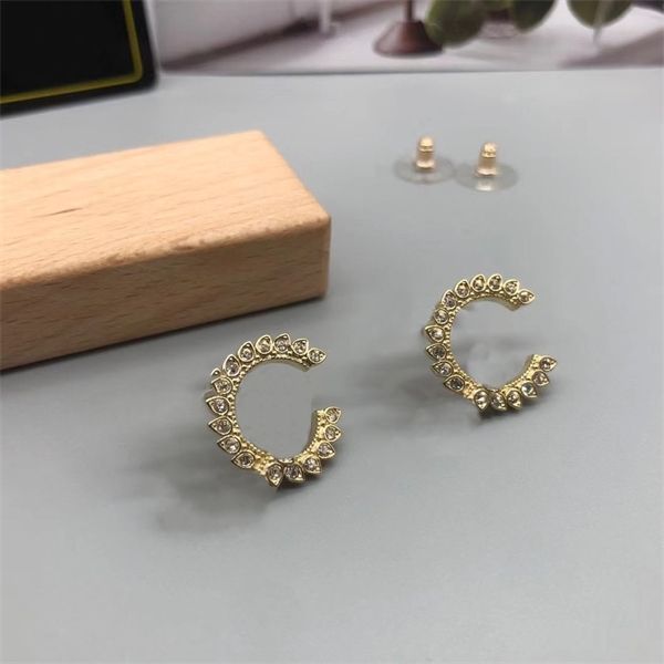 

fashion letter hoop earrings aretes orecchini for women party wedding lovers gift jewelry engagement 3213q, Golden;silver