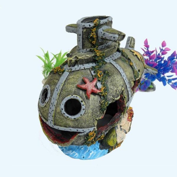 

resin aquarium ornaments decorations artificial whale cave landscaping accessories for fish tank decoration background