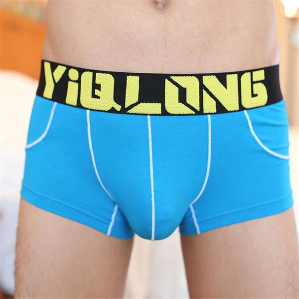 

underpants brand men cotton underwear boxers calzoncillos hombre gay sleepwear cueca boxer breathable crotch male panties shorts, Black;white