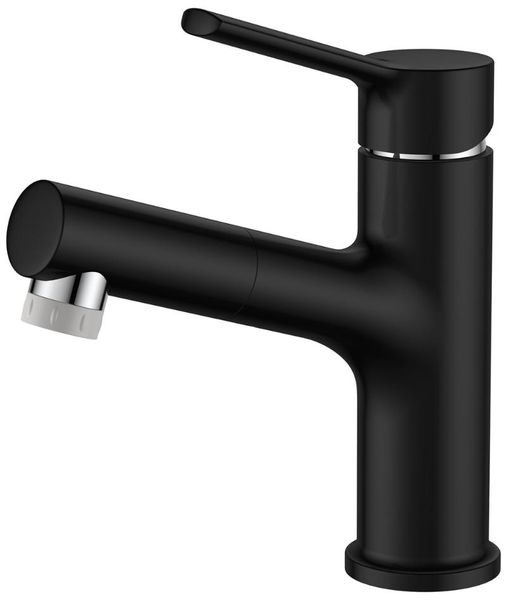 

bathroom sink faucets brass material black basin faucet cold and water tap pull out modern
