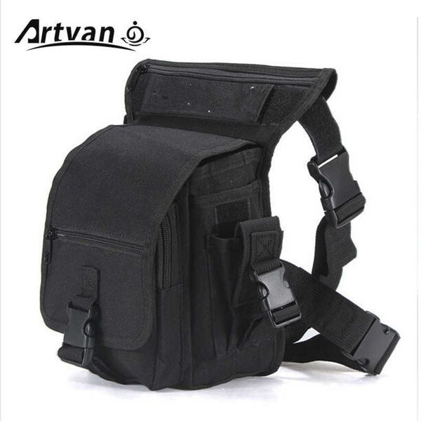 

military waist fanny pack weapons tactics ride leg bag for men waterproof drop utility thigh pouch multi-purpose hip belt yb25 210708