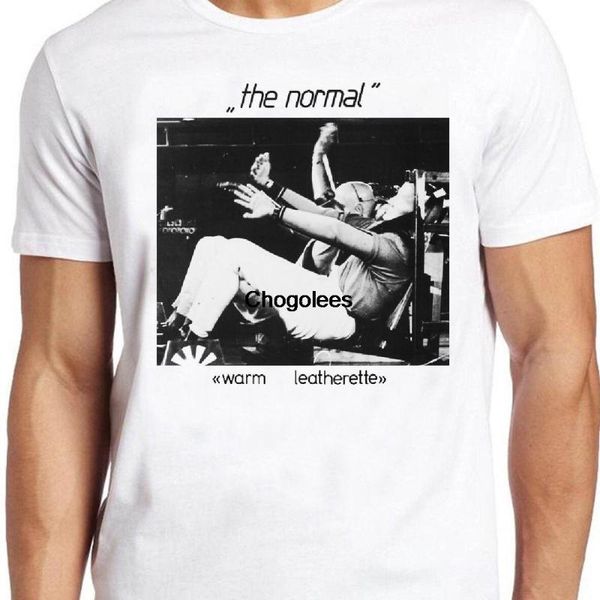 

men's t-shirts the normal warm leatherette t shirt b1806 tee, White;black