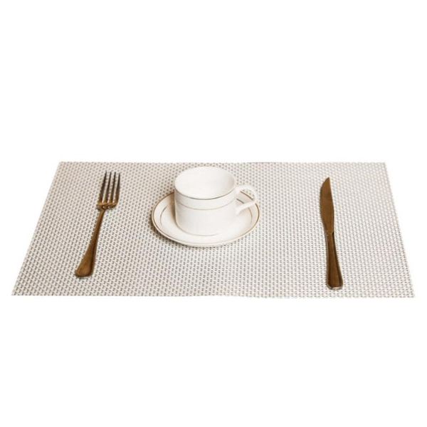 

mats & pads place heat insulation placemats washable coffee resistant kitchen tablemats