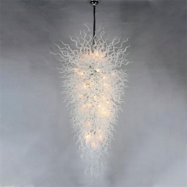 

Contemporary Pendant Lights Lamp Chandeliers Creative Crystal Hand Blown Glass Murano Chandelier AC 110V-240V Hotel Lobby Decoration