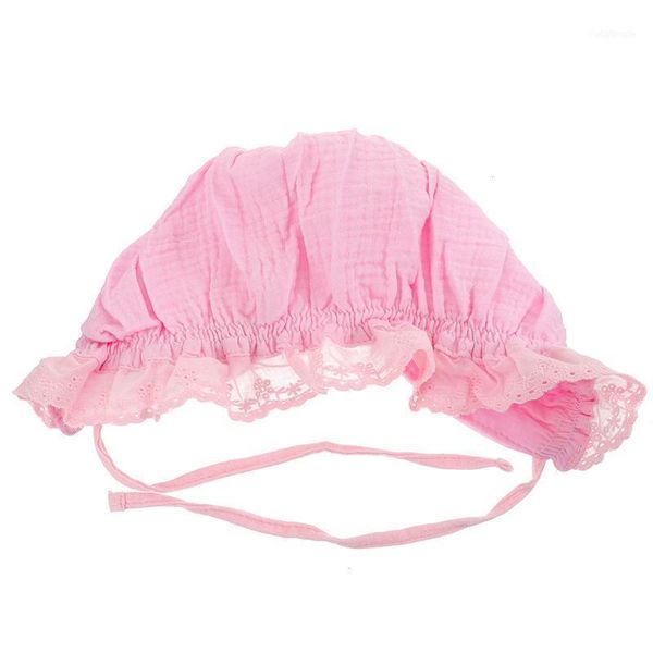

caps & hats 1pc baby breathable bonnet hat little kid sun protection pretty toddlers1, Yellow