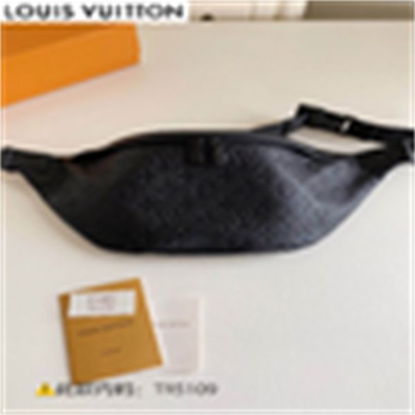 

waist totes twqe m44388 full leather embossed brand bag men handbags shoulder messenger bags designer iconic cross body bags luxury hand, Black;red